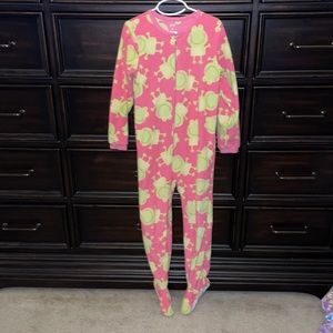 Carter’s Size 6 Pink with green frogs
